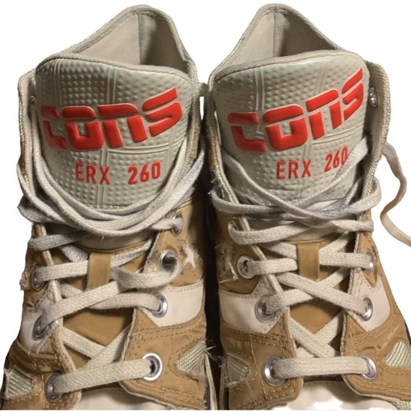 Converse Chuck 70 Hi ERX 260 Iced Coffee High Top Sneaker Size Mens 9 Ladies 11 - Picture 9 of 16
